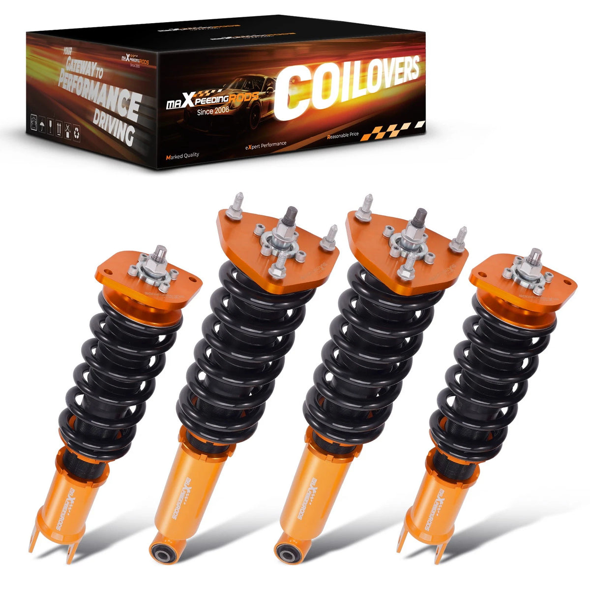 Coilover Struts Kit for Infiniti G37 RWD (2007–2013) SVDILN, For Nissan 370Z 2009+