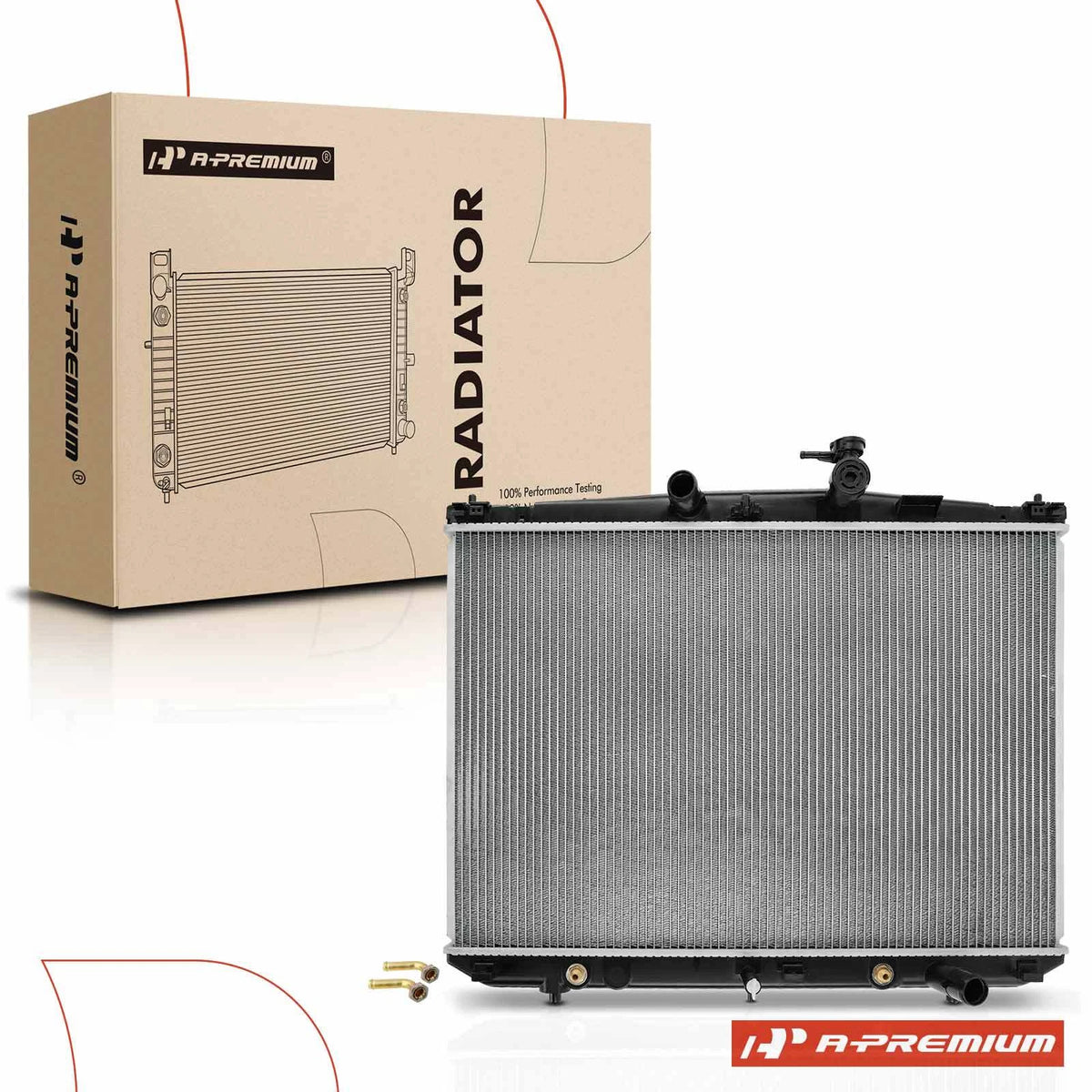 A-Premium Radiator with Transmission Oil Cooler for Lexus RX350 RX450h (2016–2020) 164000P510, 13596