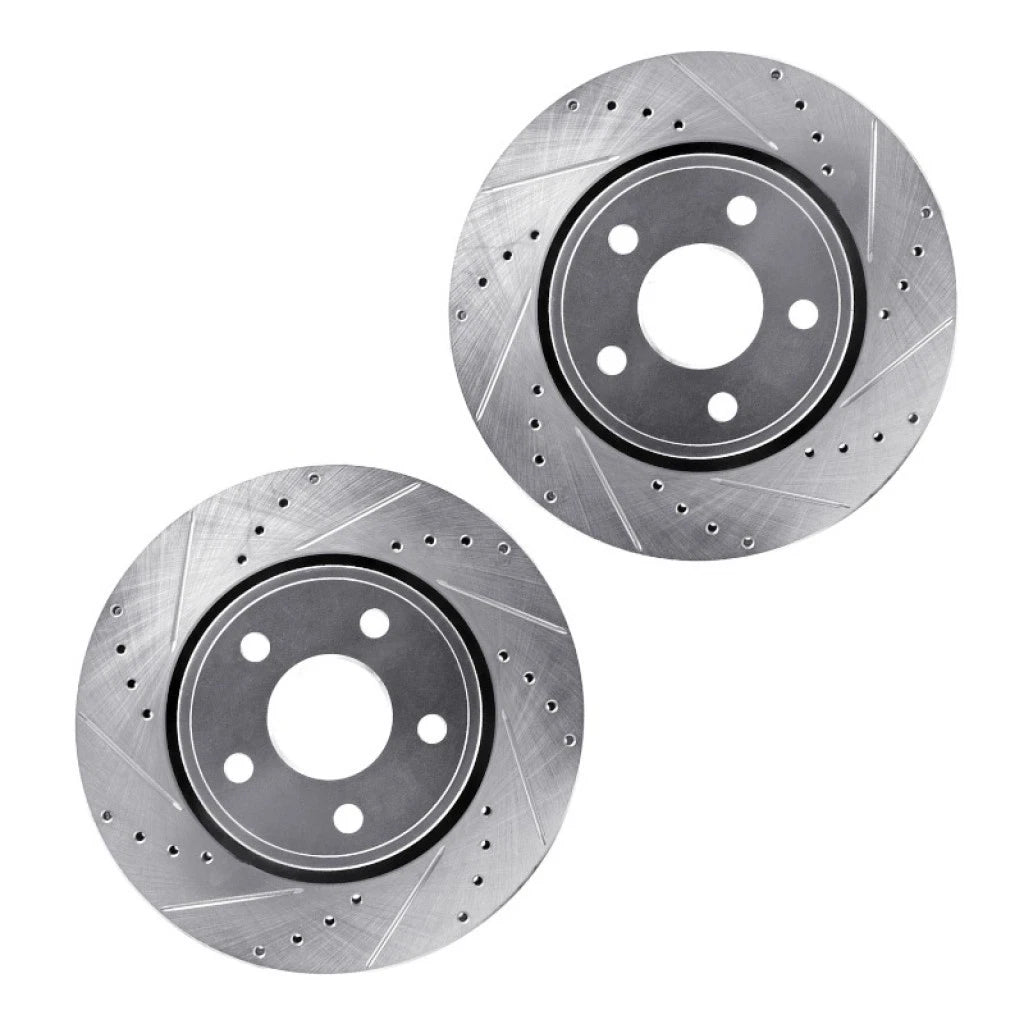 Drilled and Slotted Rotors for Jeep Commander (2006–2010) ALX-PAU-DF-7002-42014-CLA1