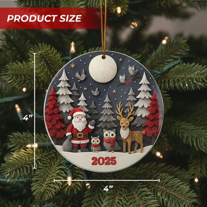 Santa Ornament for Christmas (2025)