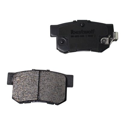 Set of 4 Rear Ceramic Brake Pads for Acura Honda Suzuki
