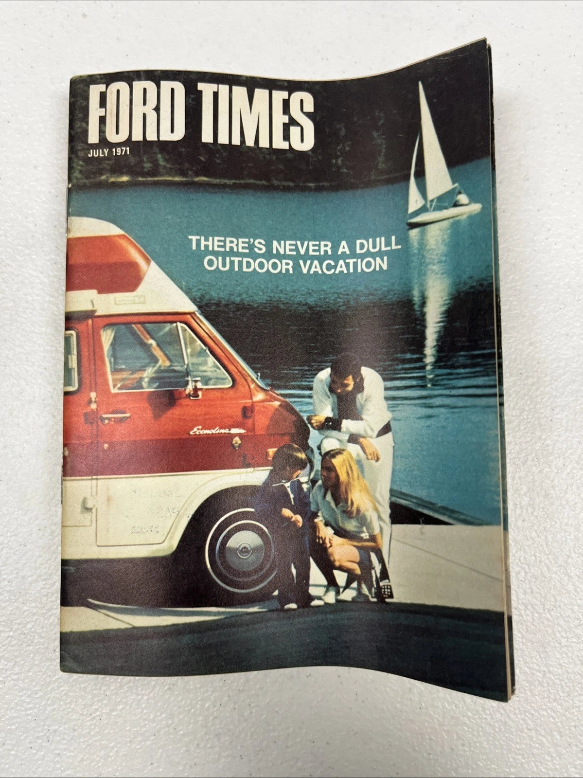 1971 Ford Times Magazine July Issue
