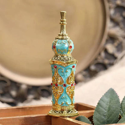 Retro Vintage Perfume Bottle for Essential Oils (Reusable)