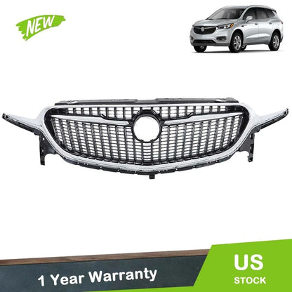 Front Bumper Grille Upper Chrome for 2018-2021 Buick Enclave 84739632