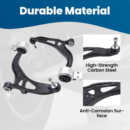 Pair of Front Lower Control Arms for 2011–2019 Ford Explorer