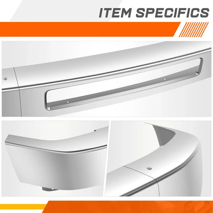Front Chrome Face Bar Bumper for Ford E-150 E-250 E-350 E-450 2008-2019