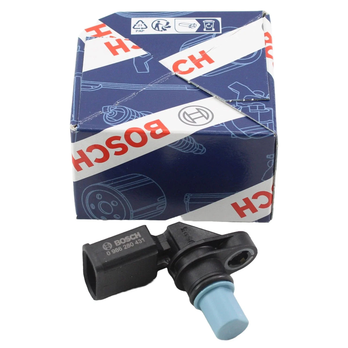 Bosch Camshaft Position Sensor 0986280431