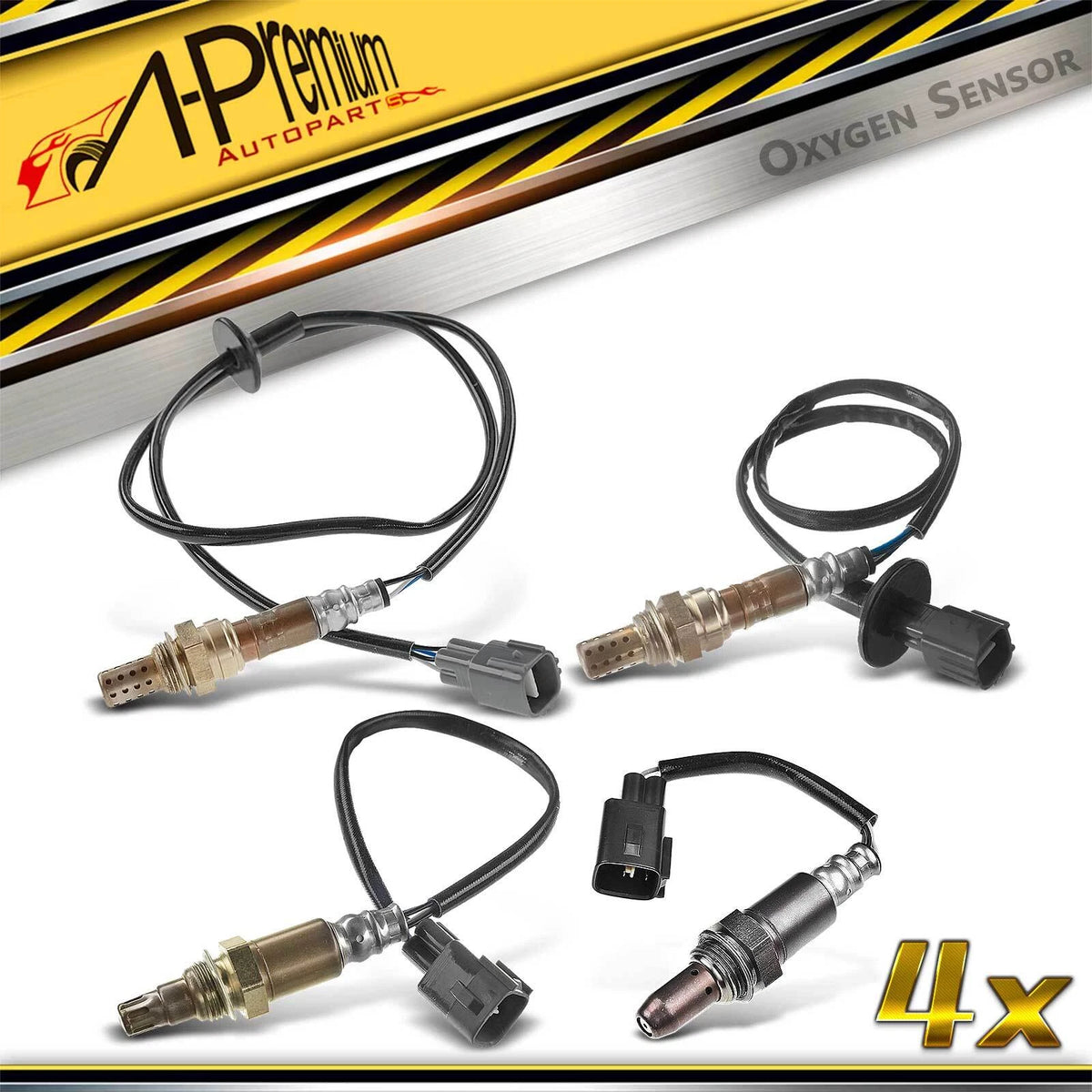Set of 4 O2 Oxygen Sensors for Lexus IS250 (2013) 1900-543159, OS5570, 894670C060