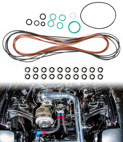 Reusable O-Ring Rebuild Kit for Mazda RX-7 13B (1986–2002) - Rubber