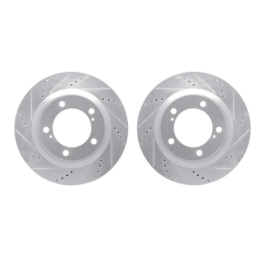 Brake Rotor Set for Toyota Tundra (2007–2021) ALX-PAU-DF-7002-76018-CLA1