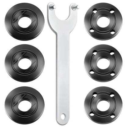 7PCS Angle Grinder Nut & Wrench Set for