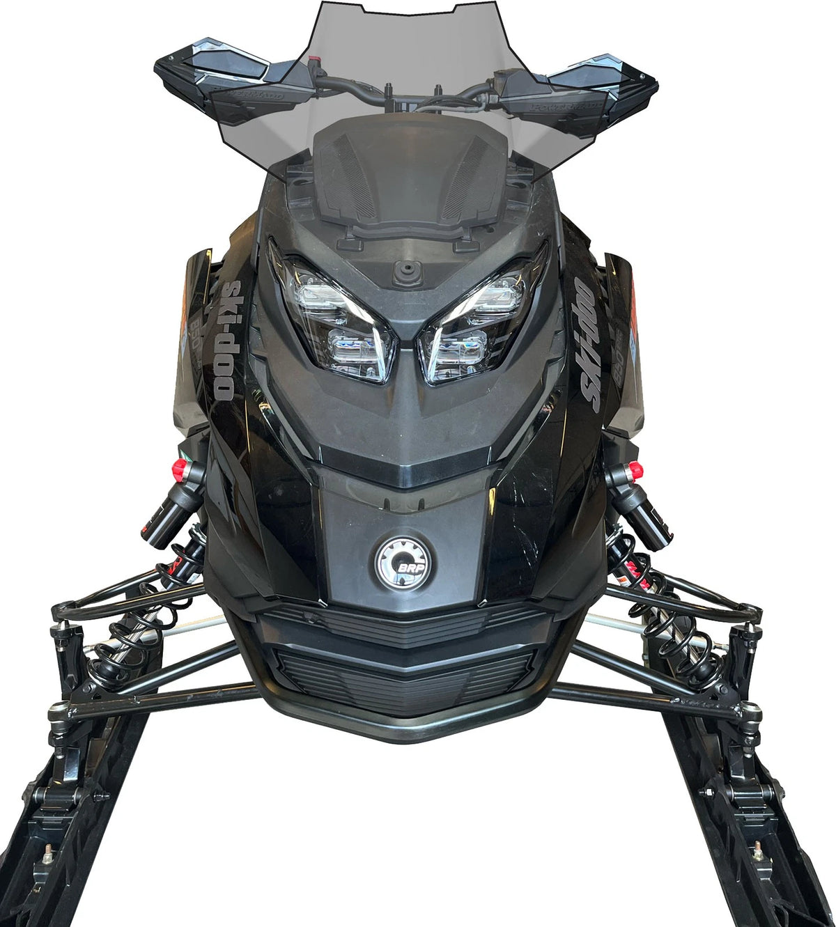 PowerMadd Windshield for (13721) - Smoke - Full