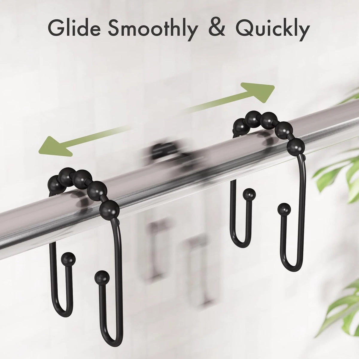 Shower Curtain Hooks for AmazerBath (No Part Numbers Supplied)
