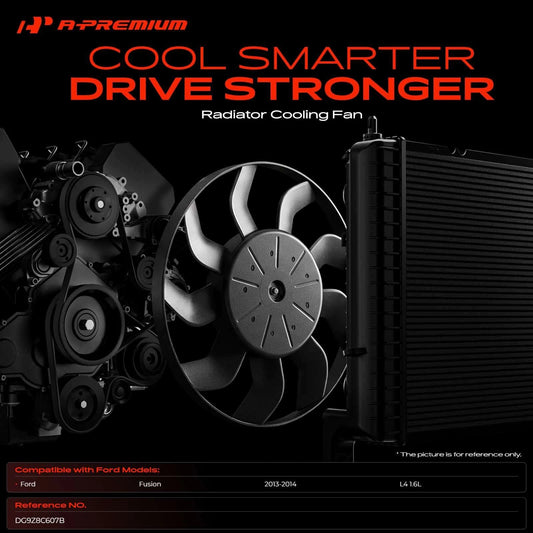 Dual Cooling Fan Assembly for Ford Fusion (2013–2014) 623000, DG9Z8C607B