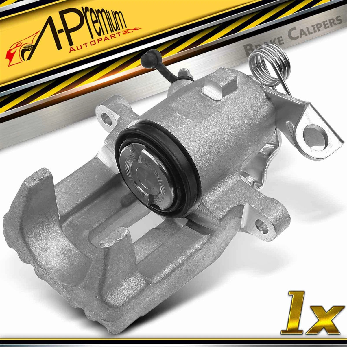 A-Premium Rear Passenger Side Disc Brake Caliper for Volkswagen Jetta (1999–2000) 1J0615424A, 19-2572