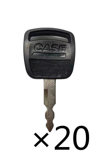 20 Key Ignition Equipment Key Set for Case JCB Sumitomo Excavator