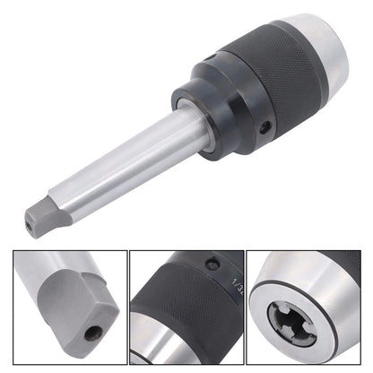 1/32" - 5/8" Keyless Drill Chuck with Taper 3 MT3 Integral Shank