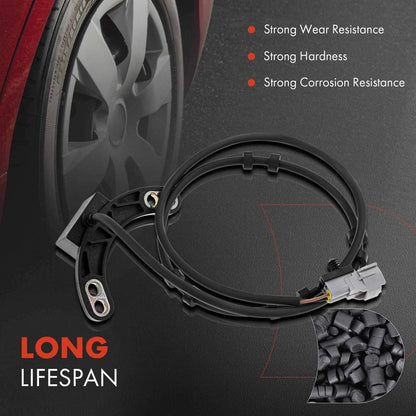 2X Front ABS Wheel Speed Sensor for Dodge Ram 1500 2500 3500 (1996–1999) 56028151AB, 56028152AB