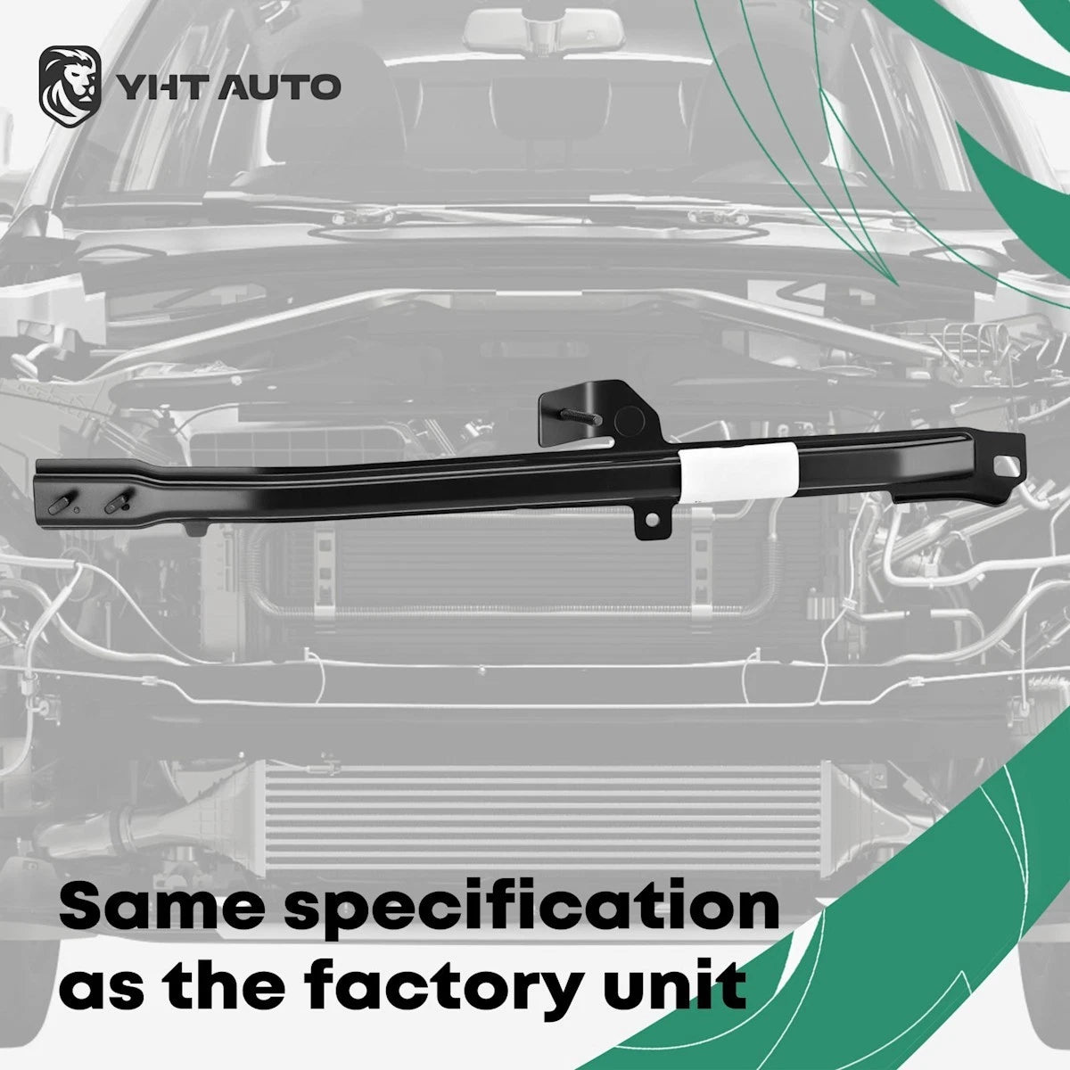 Radiator Support Passenger Right Side Upper for Jeep Compass (2017–2025) 18108939