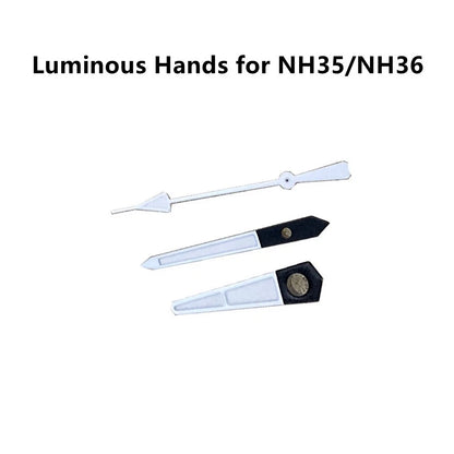 Luminous Watch Hands Set for NH35/NH36 (Upgrade Replacement)