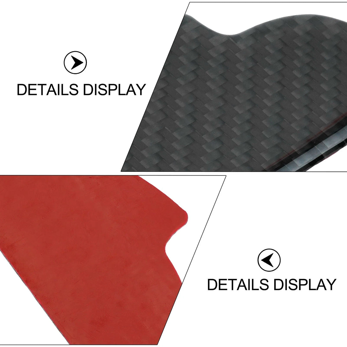 Carbon Fiber Door Handle Covers for Mazda (2017–2019)