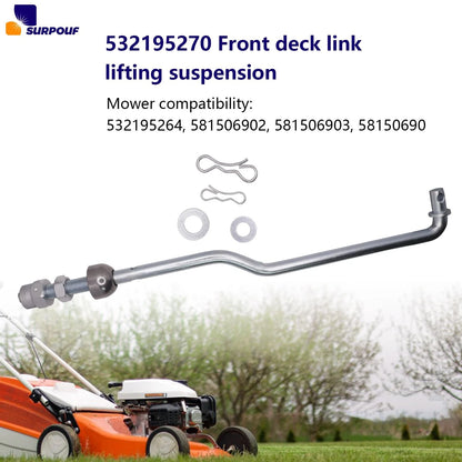 Front Deck Link Lift Suspension for