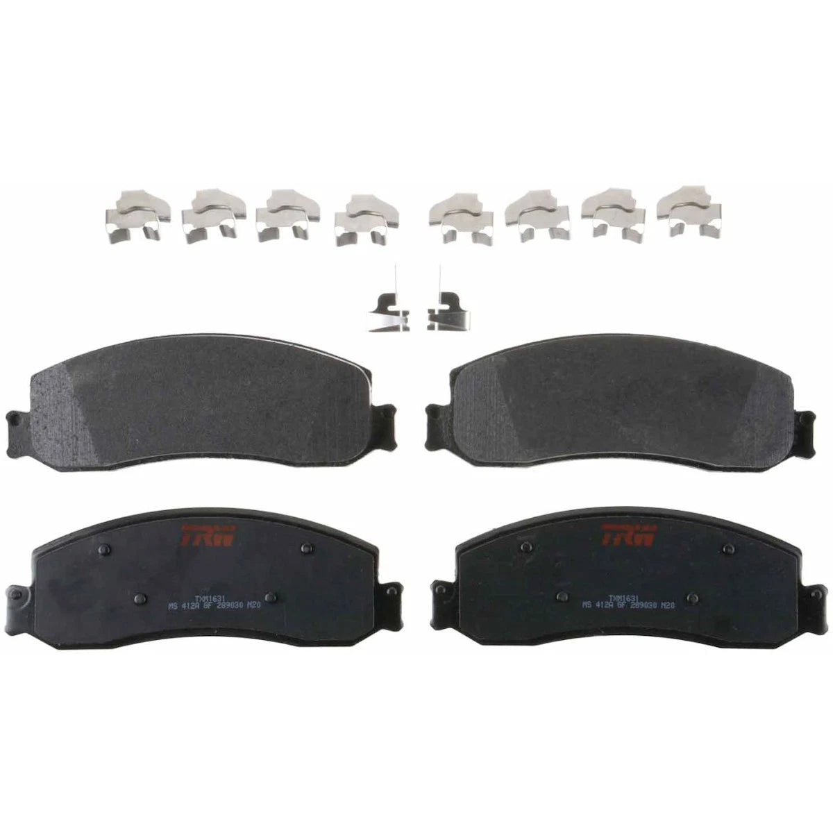 2X Brake Pad Set for Ford F-450 Super Duty (2012) TXM1631, JSTPSSCP1631