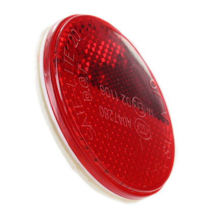 Red Round Saddlebag Reflector for Polaris (OEM) 5433921