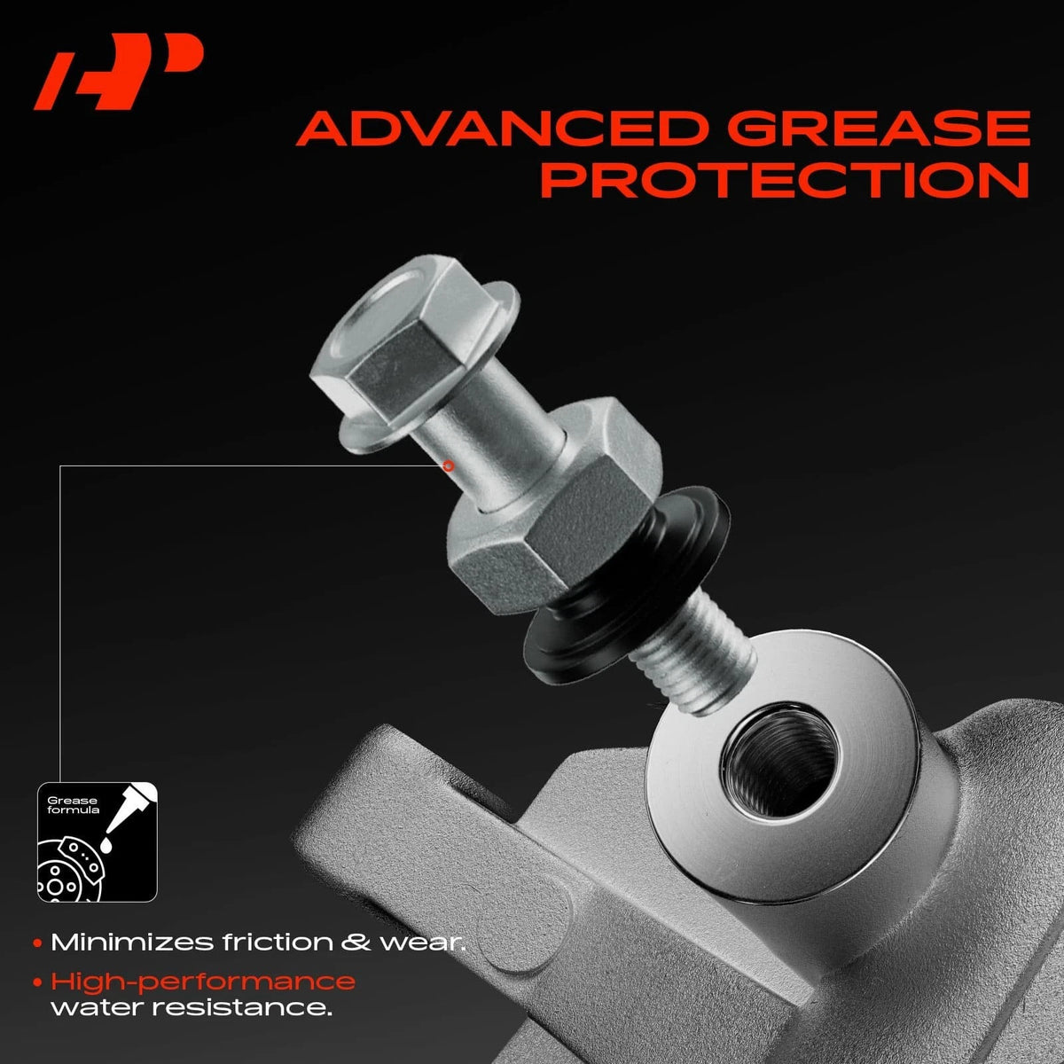 A-Premium Brake Caliper with Bracket Front Left for Hyundai Elantra (2011–2016) - 19B7354, 19-B7354