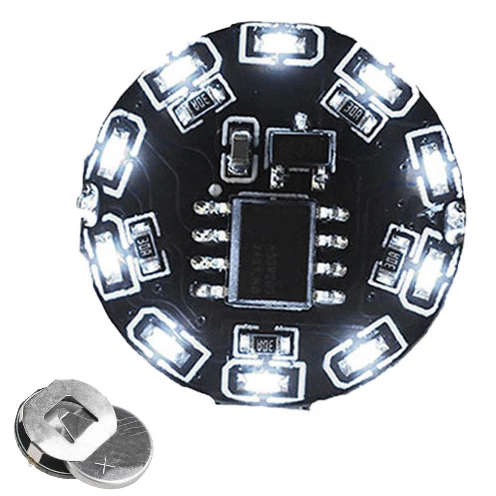 16-Mode White LED Magnetic Light Switch Induction Control