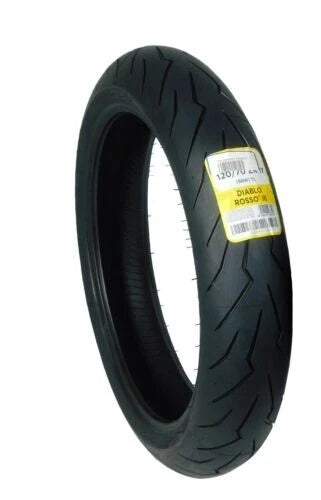 Pirelli Diablo Rosso 3 Front Motorcycle Tire 120/70ZR17 (2635200)