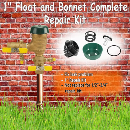 1" Float and Bonnet Complete Repair Kit for Apollo Backflow 4A Series
