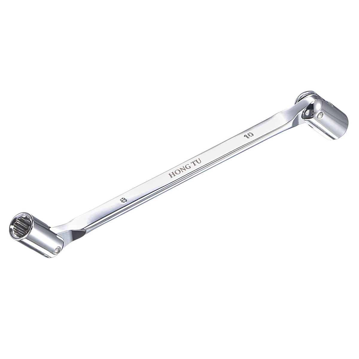 8mm x 10mm Flexible Head Socket Wrench for Automotive Use