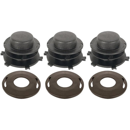 3X Trimmer Head Spool & Cap Cover Kits for Stihl