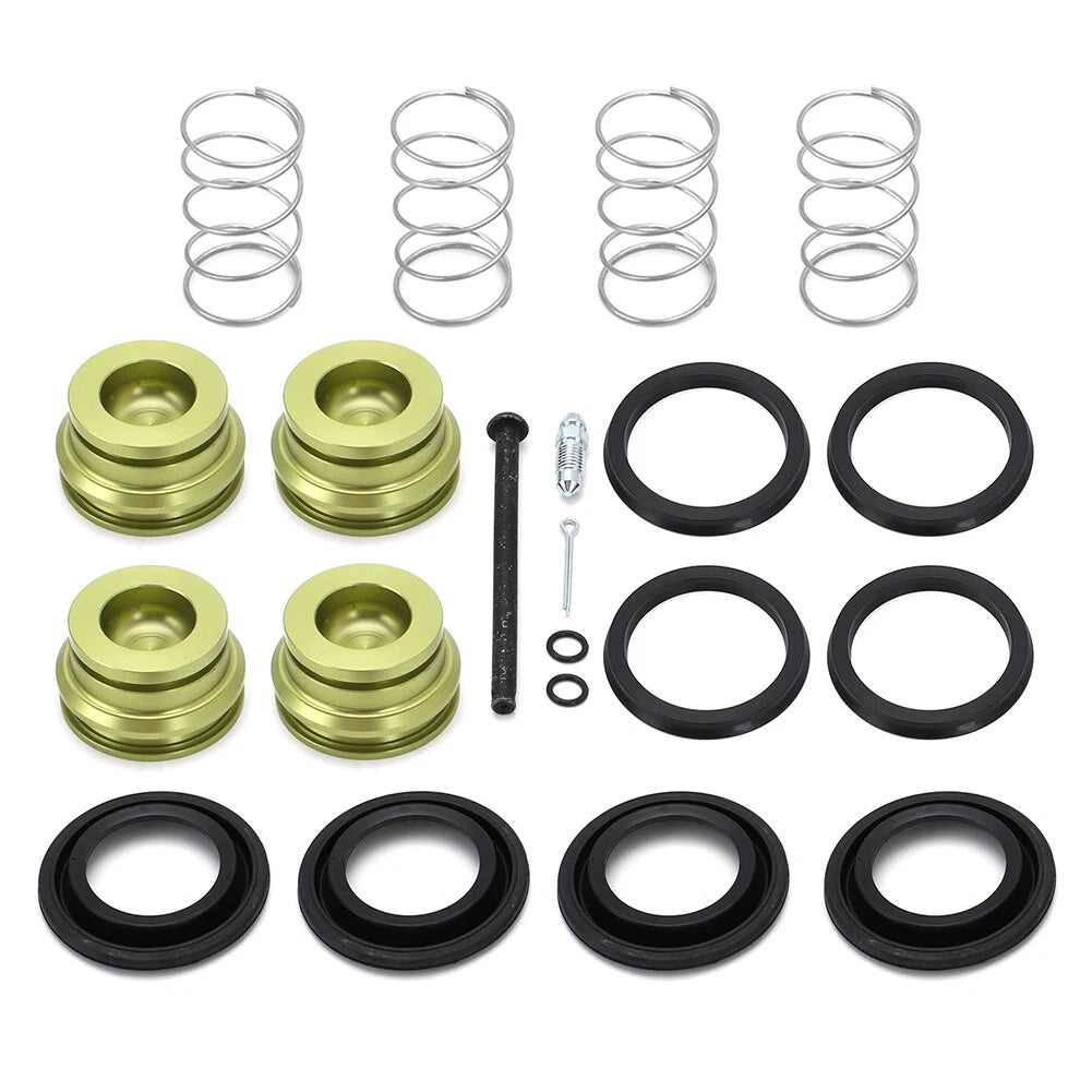 2X Disc Brake Caliper Rebuild Kit for GM 1967-68 2-1/16" 4 Piston
