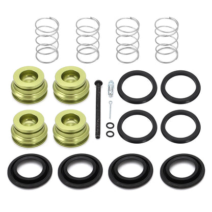 2X Disc Brake Caliper Rebuild Kit for GM 1967-68 2-1/16" 4 Piston