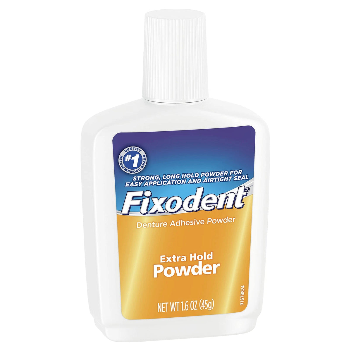 Fixodent Denture Adhesive Powder for Dentures (1.6 Ounce)