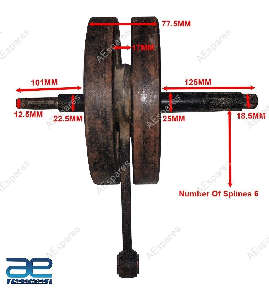 Crankshaft Assembly for BSA M20 (66-653)