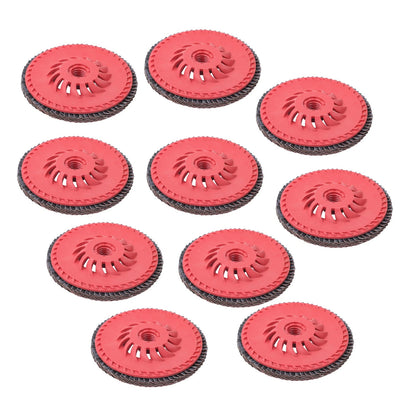 10 Pack Flap Sanding Discs 60 Grit for (4-1/2 x 7/8")