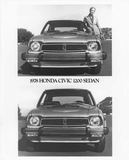 Press Photo for Honda Civic 1200 Sedan (1978)