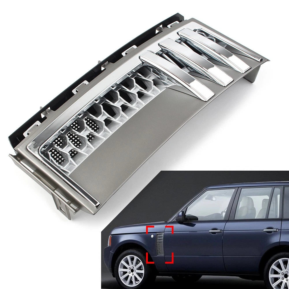 Side Fender Vent Grille for Land Rover Range Rover L322 (2002–2012) Gray