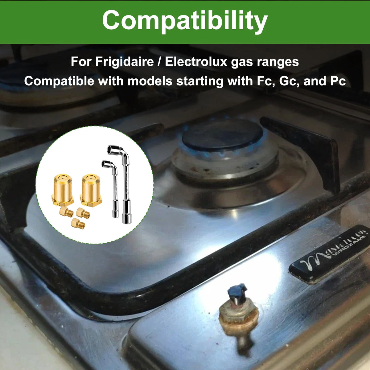 Gas Range Stove LP Conversion Kit for Frigidaire Electrolux