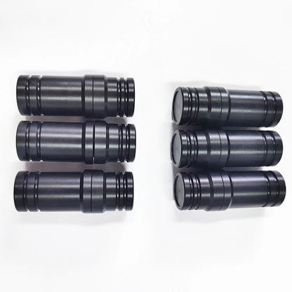 Set of 6 Joint Protectors 5/16x14 for Billiard Pool Cue Stick Black