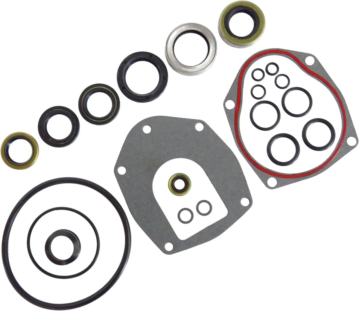 Lower Unit Gearcase Seal Kit for Mercruiser Alpha I Gen II (18-2646, 26-816575A1, 26-816575A3)