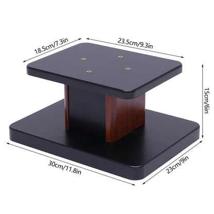 Pair Desktop Speaker Stand for Studio Monitors (6in High, 15kg Load)