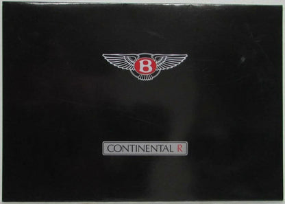 Sales Folder for Bentley Continental R (1991)