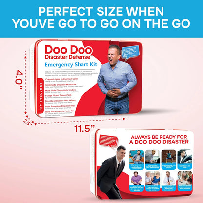 Emergency Shart Kit - 7 Items - Poop Prank Gift