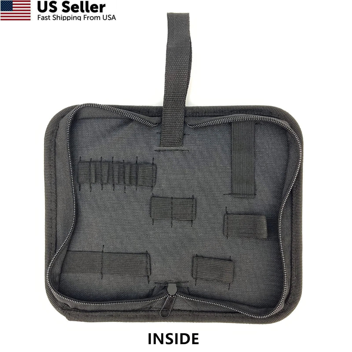 2X Small Tool Pouch Organizer for Automotive Use (8 x 3.93 x 8.07 inches)