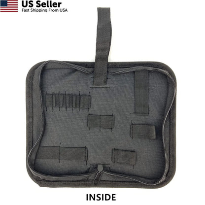 2X Small Tool Pouch Organizer for Automotive Use (8 x 3.93 x 8.07 inches)