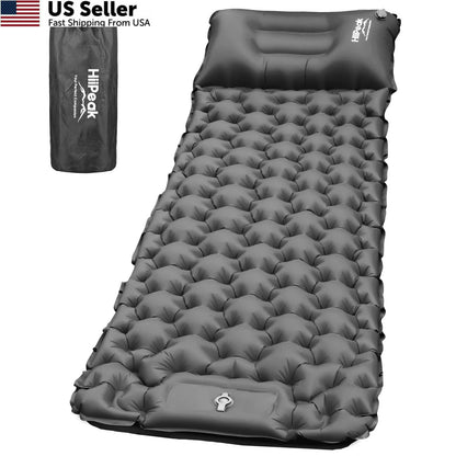 Ultralight Inflatable Sleeping Pad for Camping (Single)